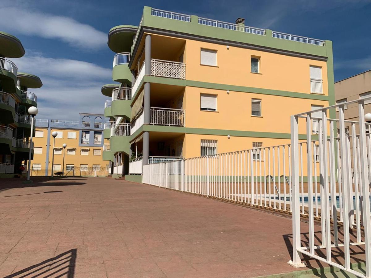 Apto Con Piscina En La Playa Cerca De Vlc Con Ac Puzol Buitenkant foto